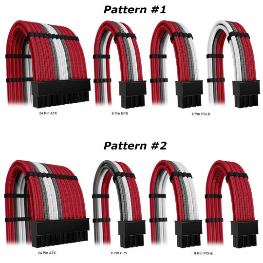 Custom ATX Individual Modular Power Supply Cables