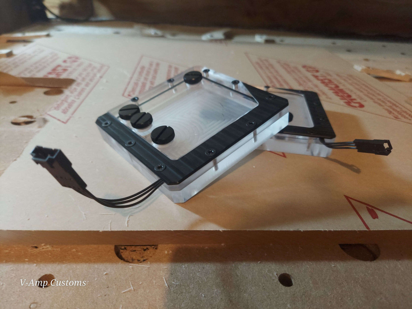 Blade V-120 ARGB Custom Order | Flat Universal Reservoir for PC Watercooling