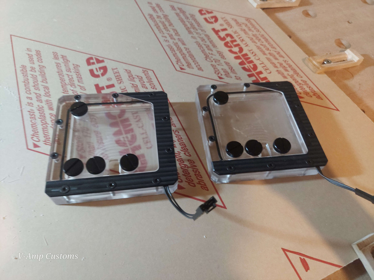 Blade V-120 ARGB Custom Order | Flat Universal Reservoir for PC Watercooling