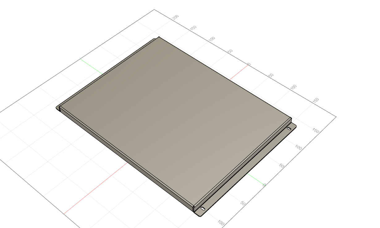 Caselabs SMA8-A XL Reservoir Chassis Divider Wall Mount (Uncoated)
