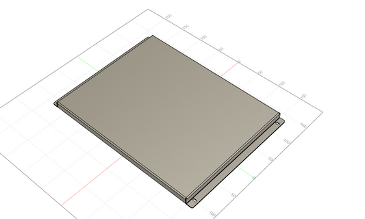 Caselabs SMA8-A XL Reservoir Chassis Divider Wall Mount (Uncoated)