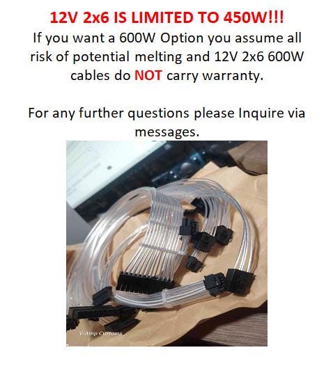 Custom Length Black Stock Unsleeved SFX PSU Modular Cables