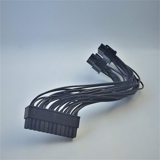 Custom Length Black Stock Unsleeved SFX PSU Modular Cables