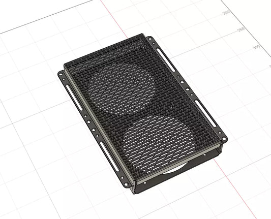Caselabs SMA8 240mm Front Flex bay (Uncoated) - Made to order