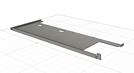 Caselabs SMA8 Chassis Mid Plate (Uncoated) - Made to order